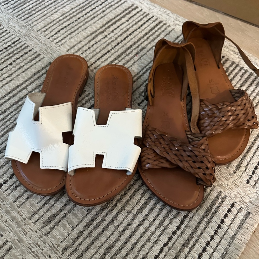 Amalfi 100% LEATHER Women's Sandals
